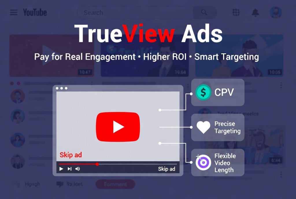 The Benefits of TrueView Ads: Why They’re a Game-Changer for YouTube Video Promotion