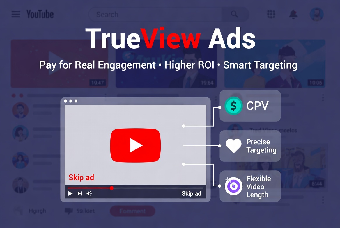 The Benefits of TrueView Ads: Why They’re a Game-Changer for YouTube Video Promotion