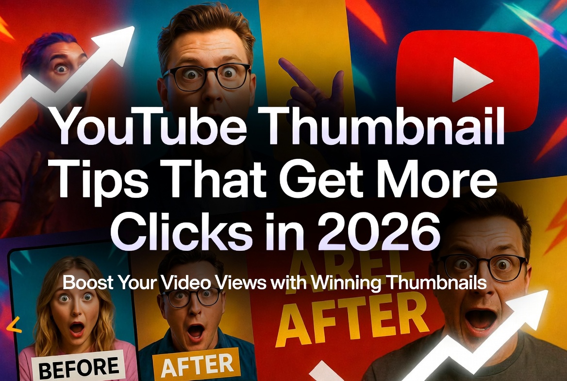 YouTube Thumbnail Tips: How to Create Click-Worthy Thumbnails That Get More Views in 2026